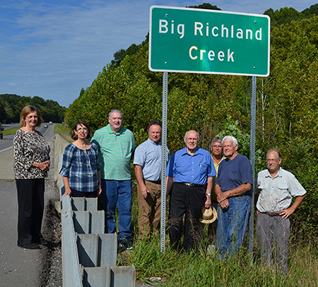 big richland creek sign 2