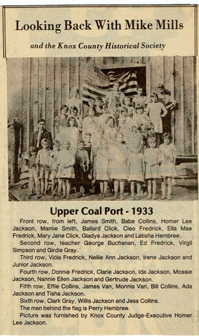 Upper Coal Port 1933